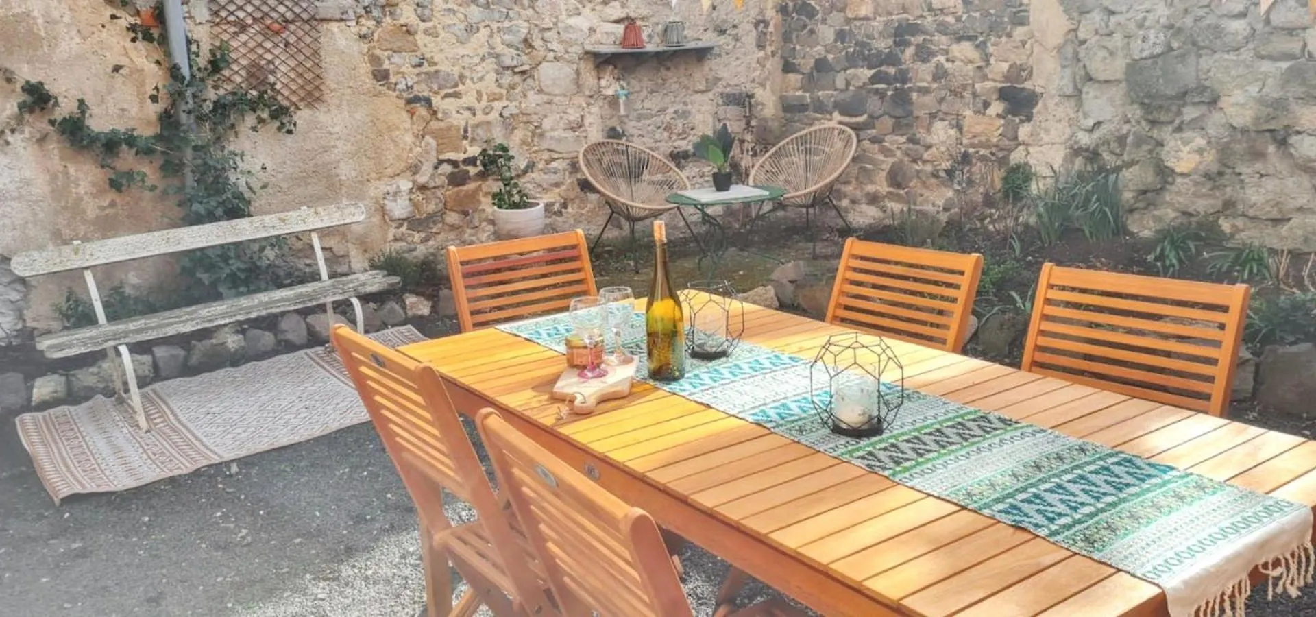 Maison Charmante A Mauzun Avec Jardin Et Patio Fleuri Prázdninový dům